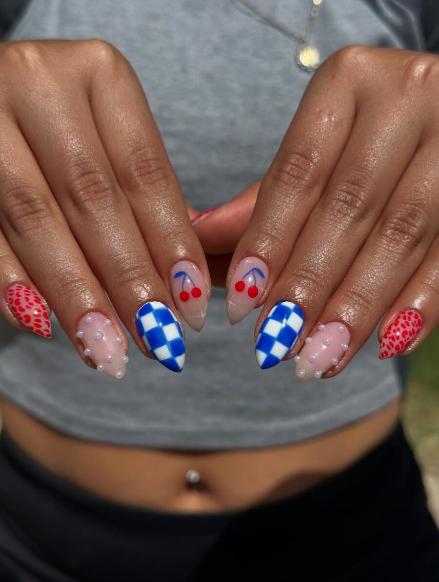 Festive 4th of July nail art inspiration