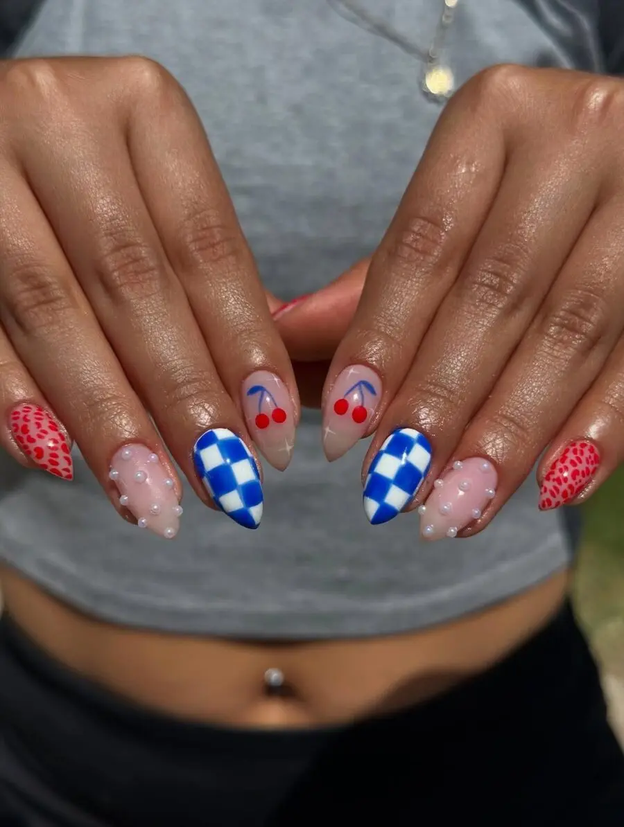 Festive 4th of July nail art inspiration