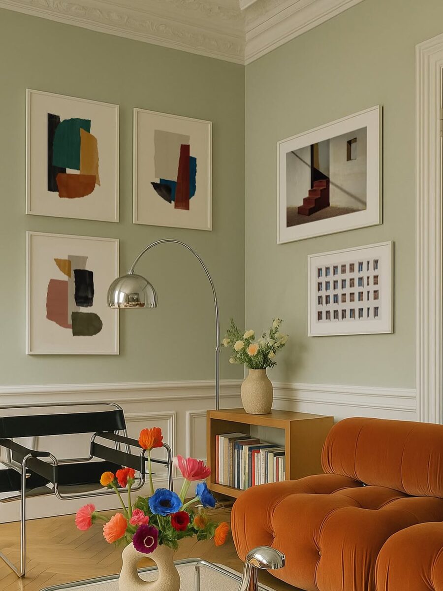 Stylish and creative accent wall inspiration
