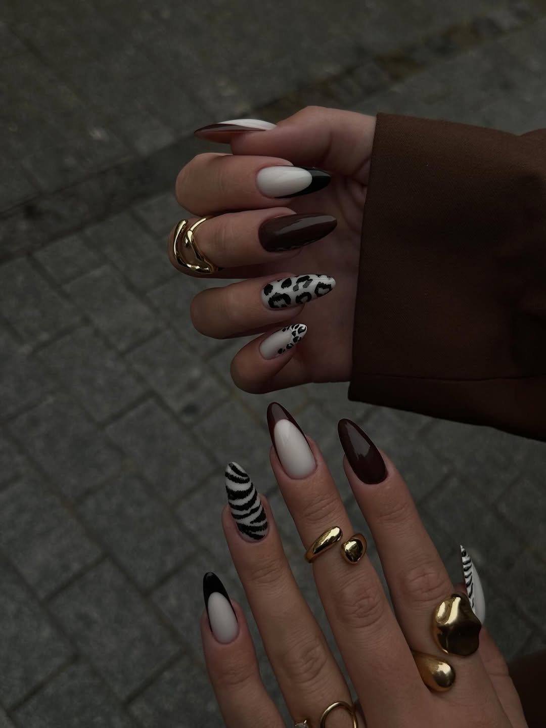Chic baddie nails with stylish designs