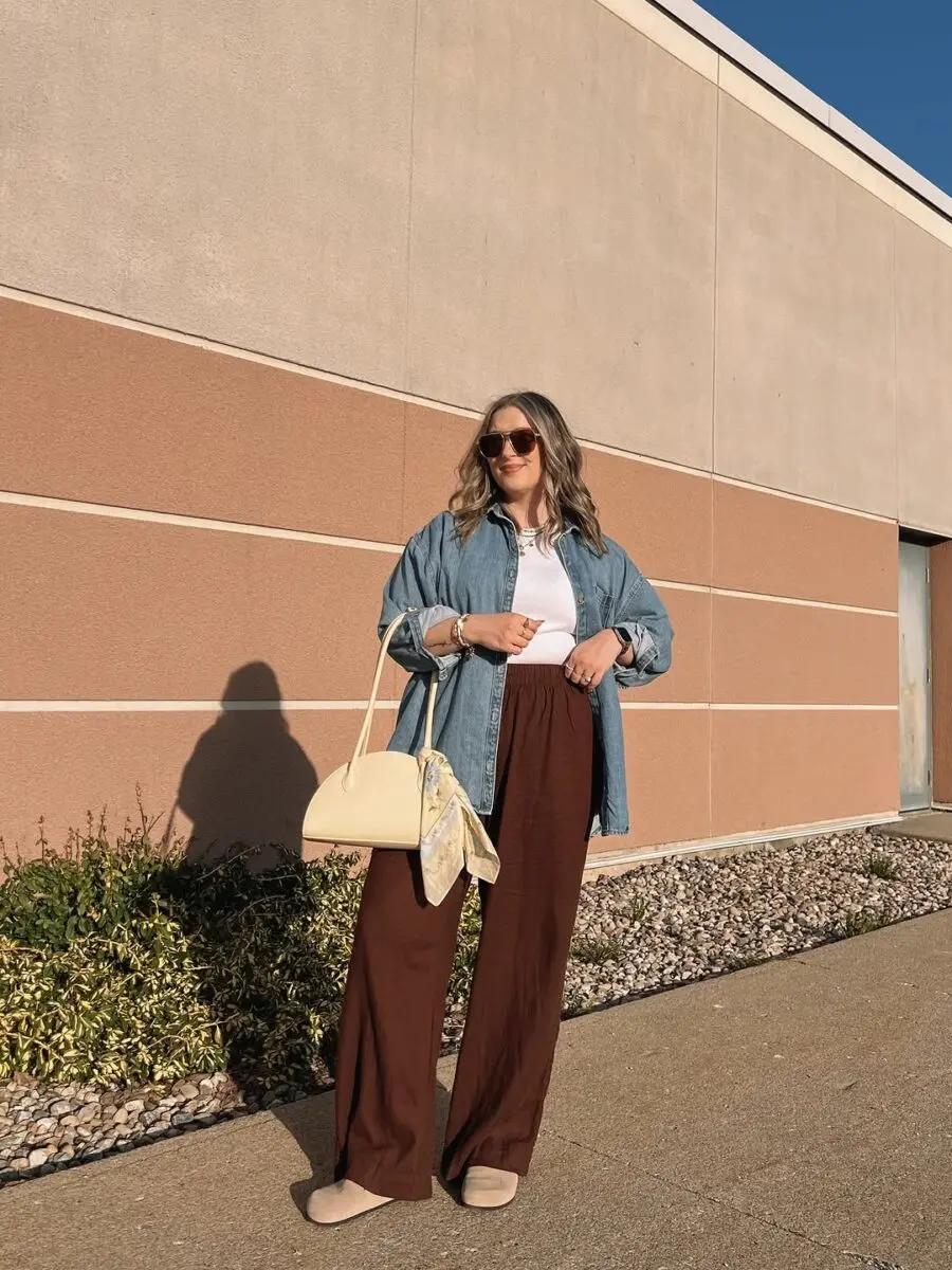 Chic and Comfortable Business Casual Combination