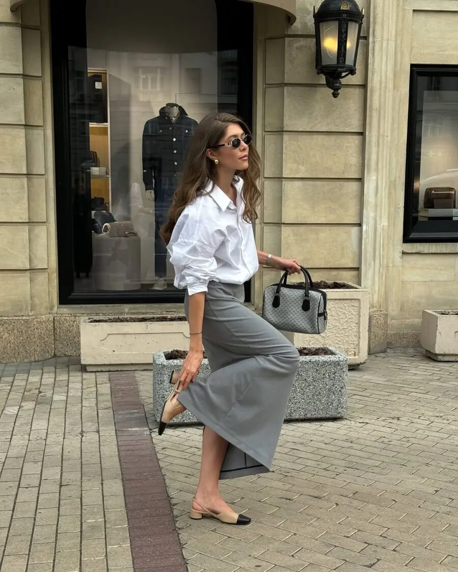 Effortlessly stylish summer outfit for warm days