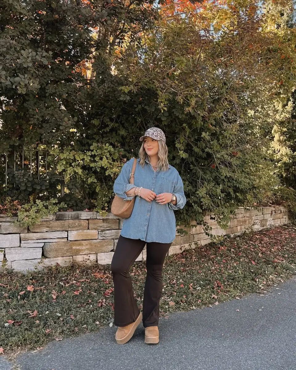 Chic and Comfortable Summer Leggings Ensemble
