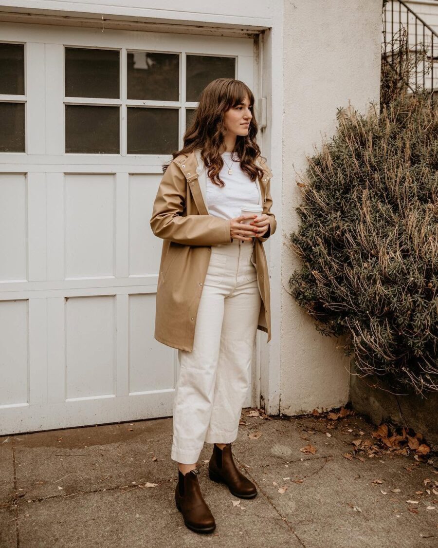 Stylish casual look featuring Chelsea boots