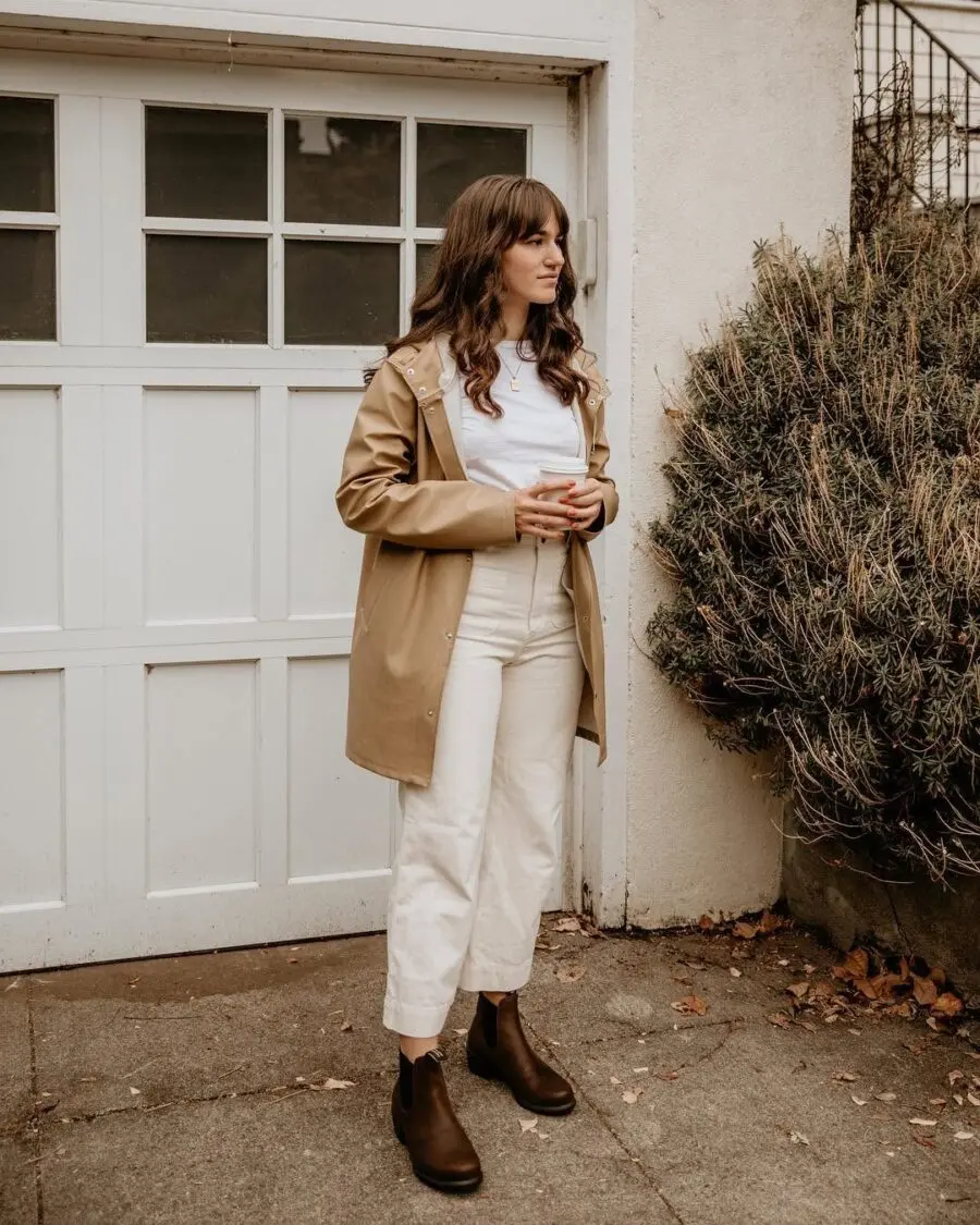 Stylish casual look featuring Chelsea boots