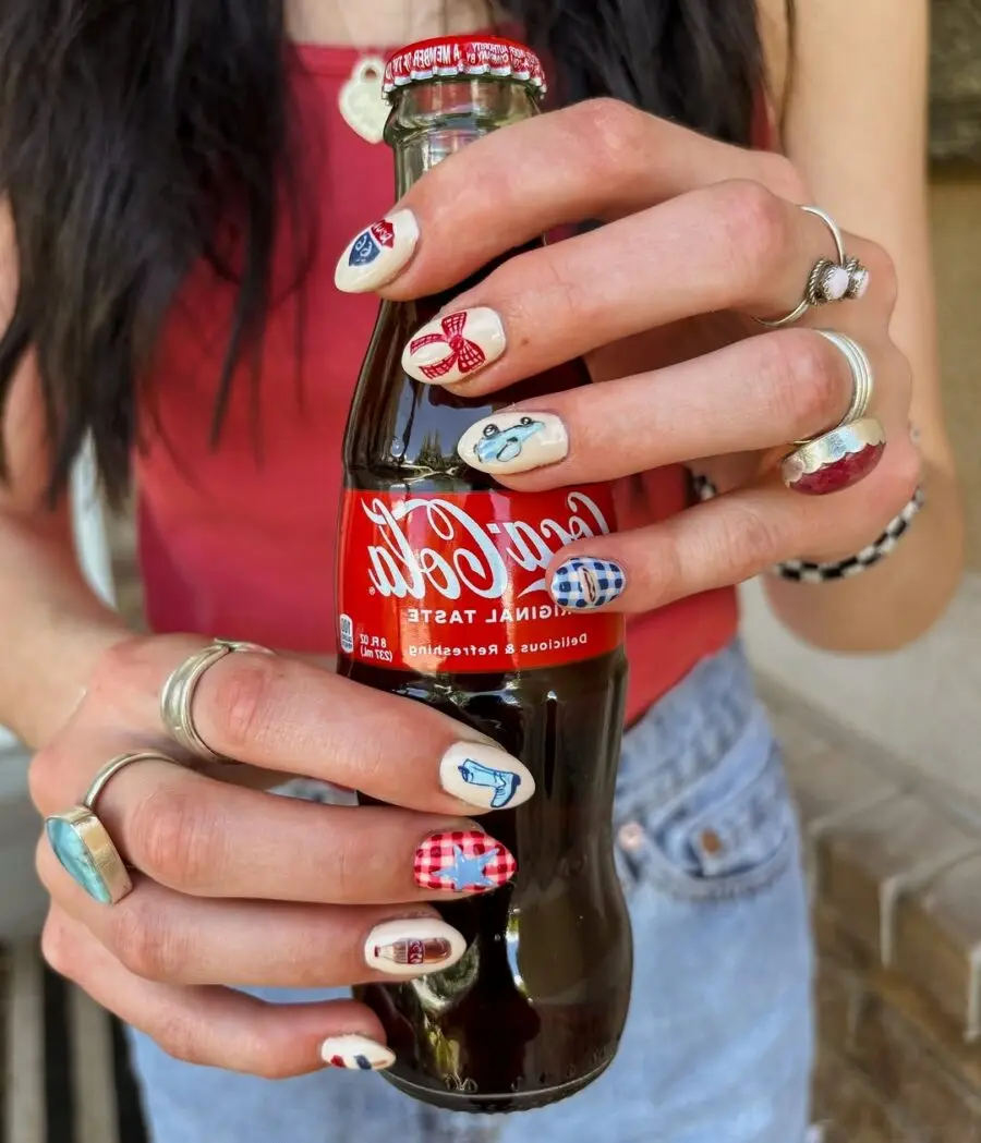 Creative Fourth of July Nail Art Inspiration