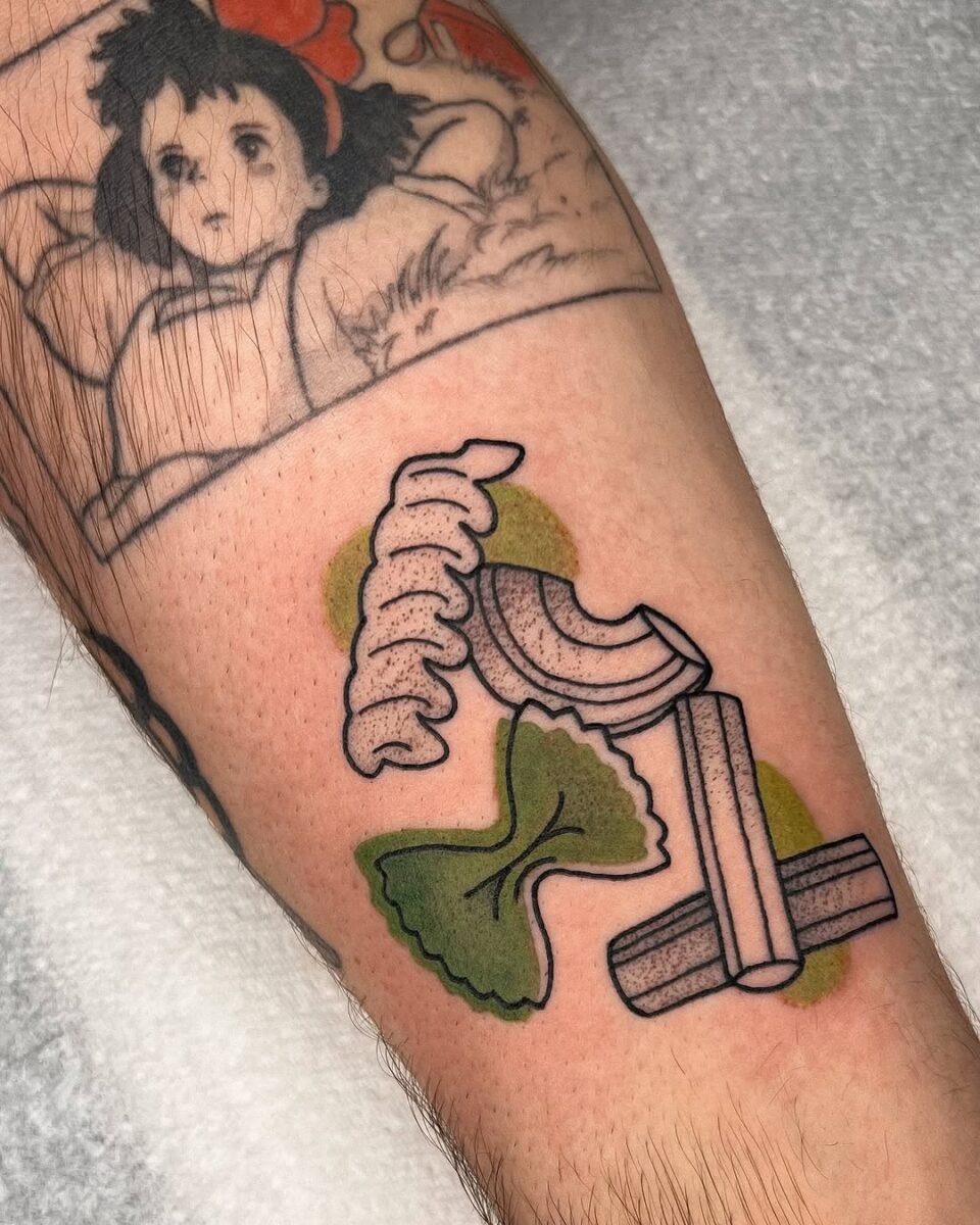 Unique Pasta Tattoos for Food Lovers