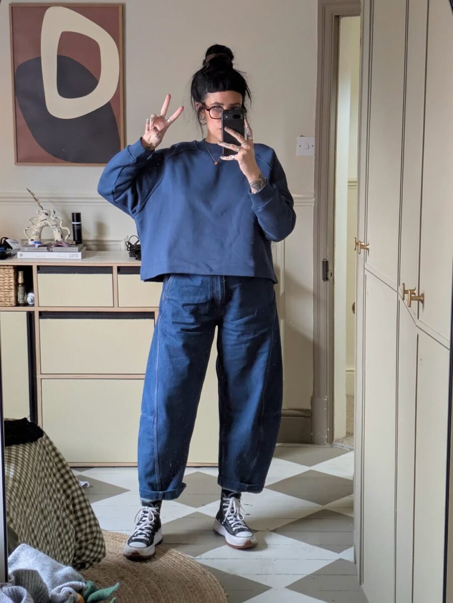 Casual yet stylish chic comfy outfit