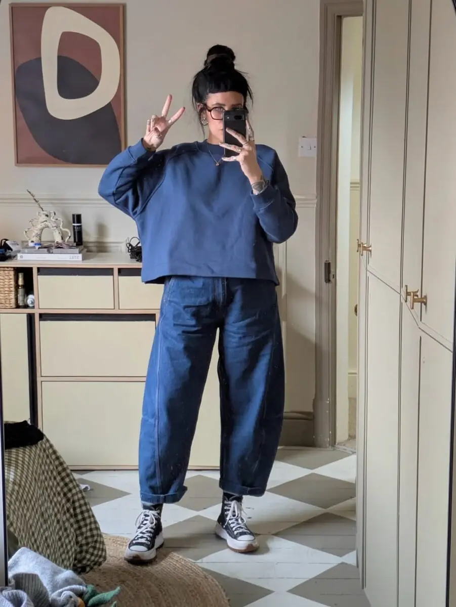 Casual yet stylish chic comfy outfit