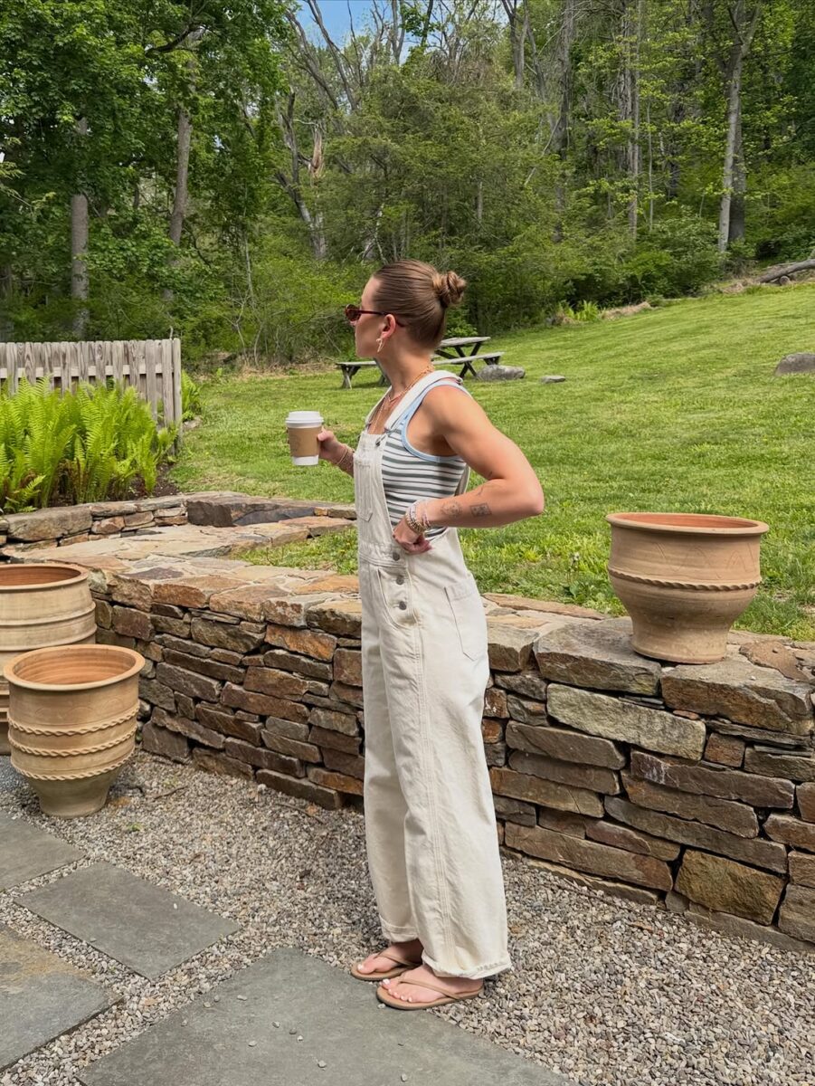 Effortlessly chic in relaxed summer overalls