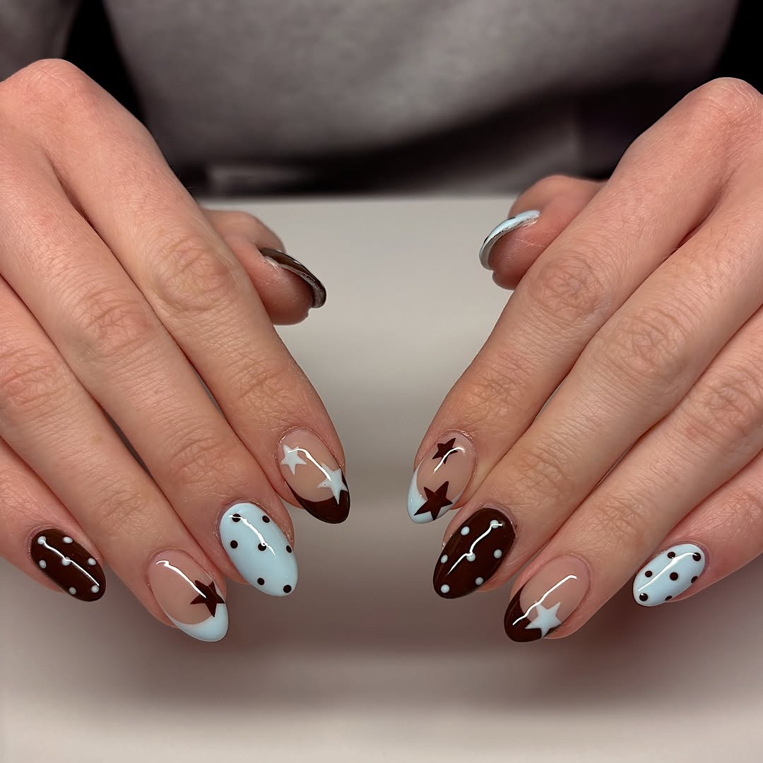 Chic Minimalist Office Nail Art Design