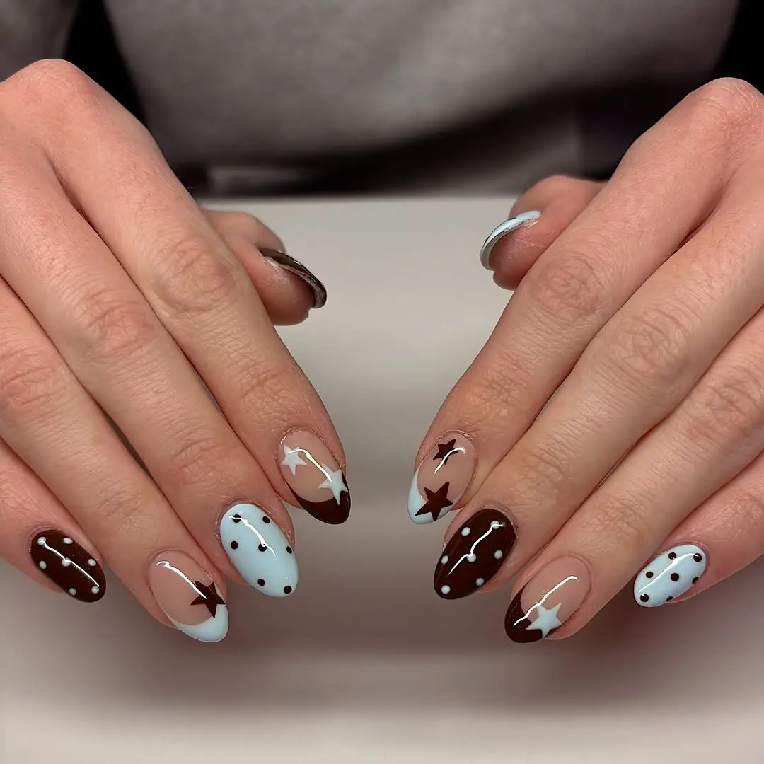 Chic Minimalist Office Nail Art Design
