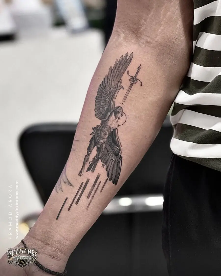 Detailed design of Greek mythology's hero
