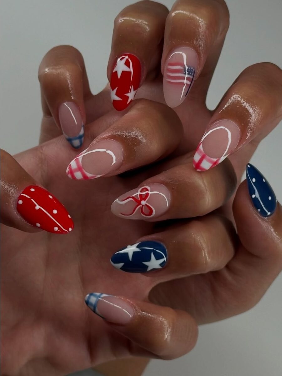 Festive 4th of July Nail Art Ideas