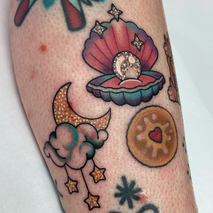 A whimsical blend of fantasy and glittery charm