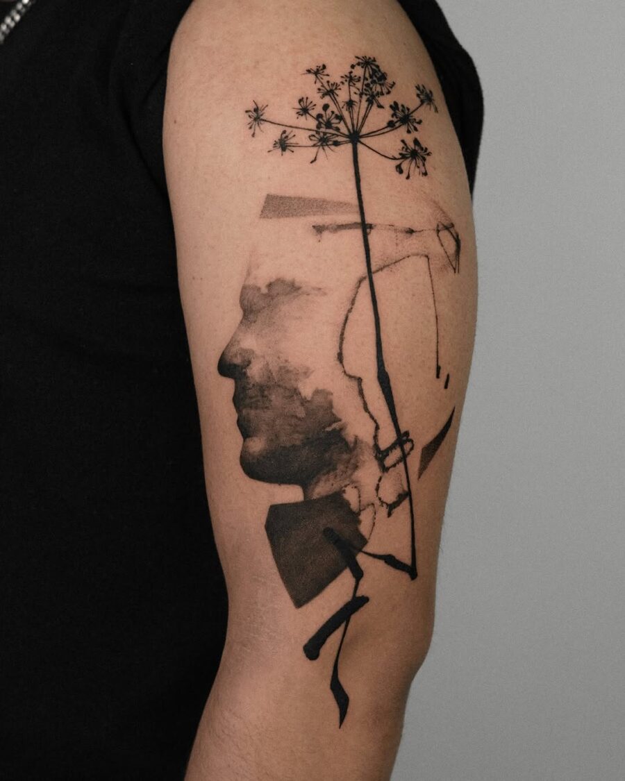 Blending Nature with the Human Silhouette