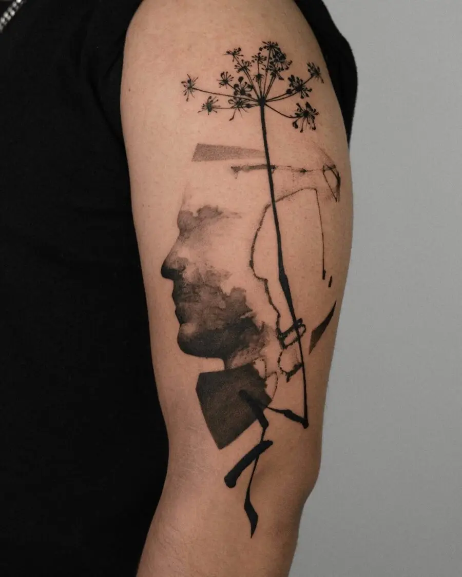 Blending Nature with the Human Silhouette