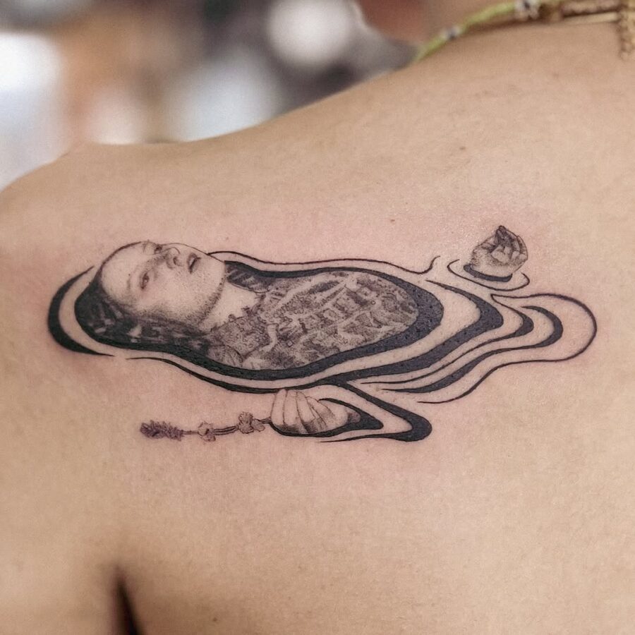Intricate design symbolizing peace and mindfulness