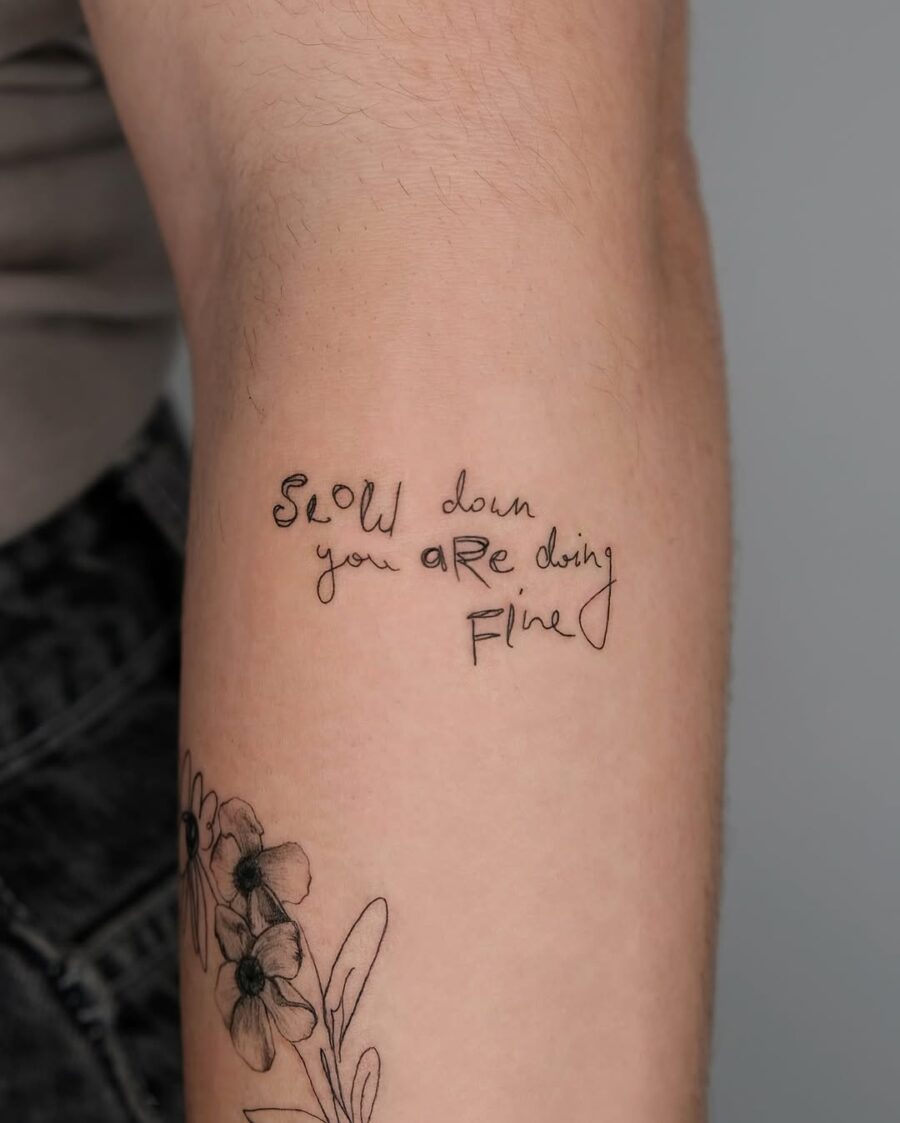Gentle Reminder: You Are Doing Fine