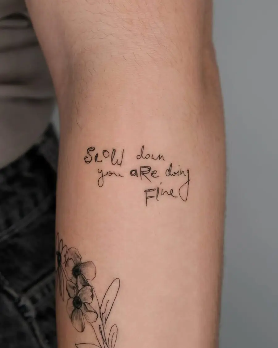 Gentle Reminder: You Are Doing Fine