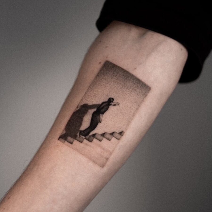Symbol of growth and introspection through art