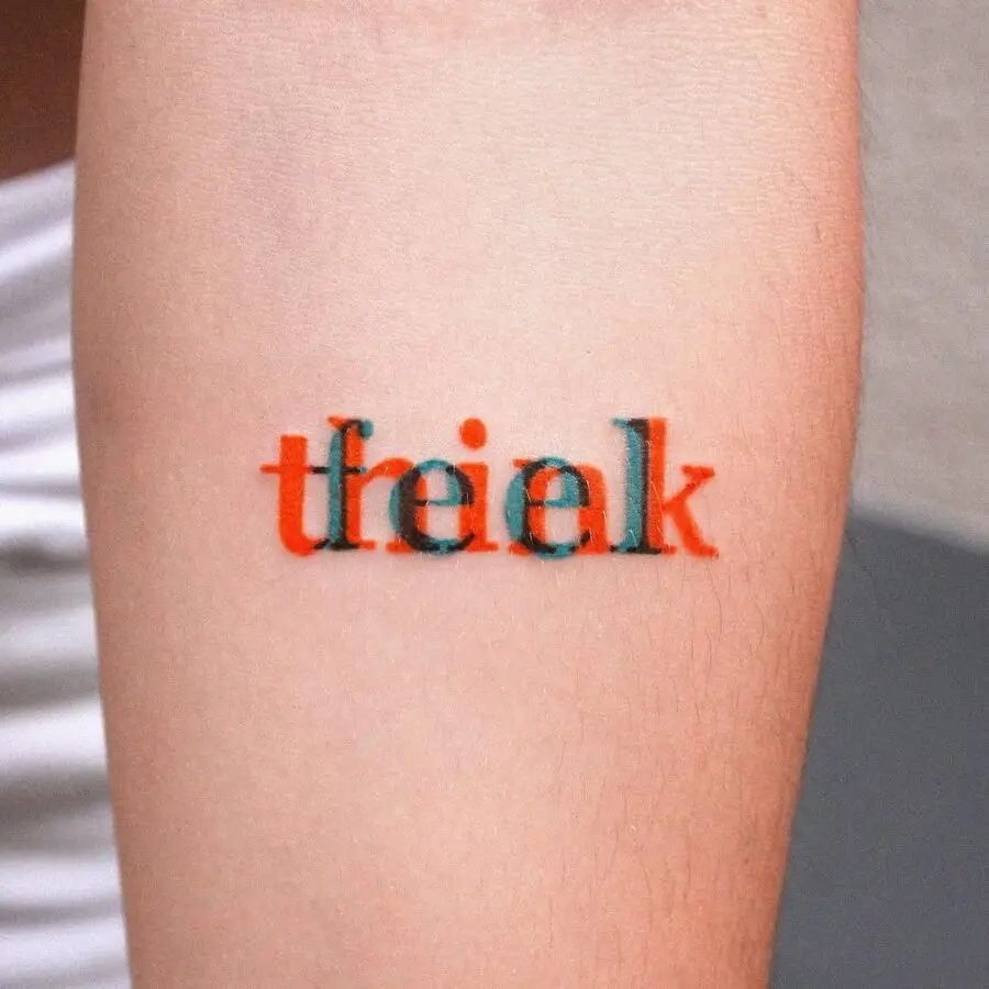 Playful lettering embodies mindful creativity.