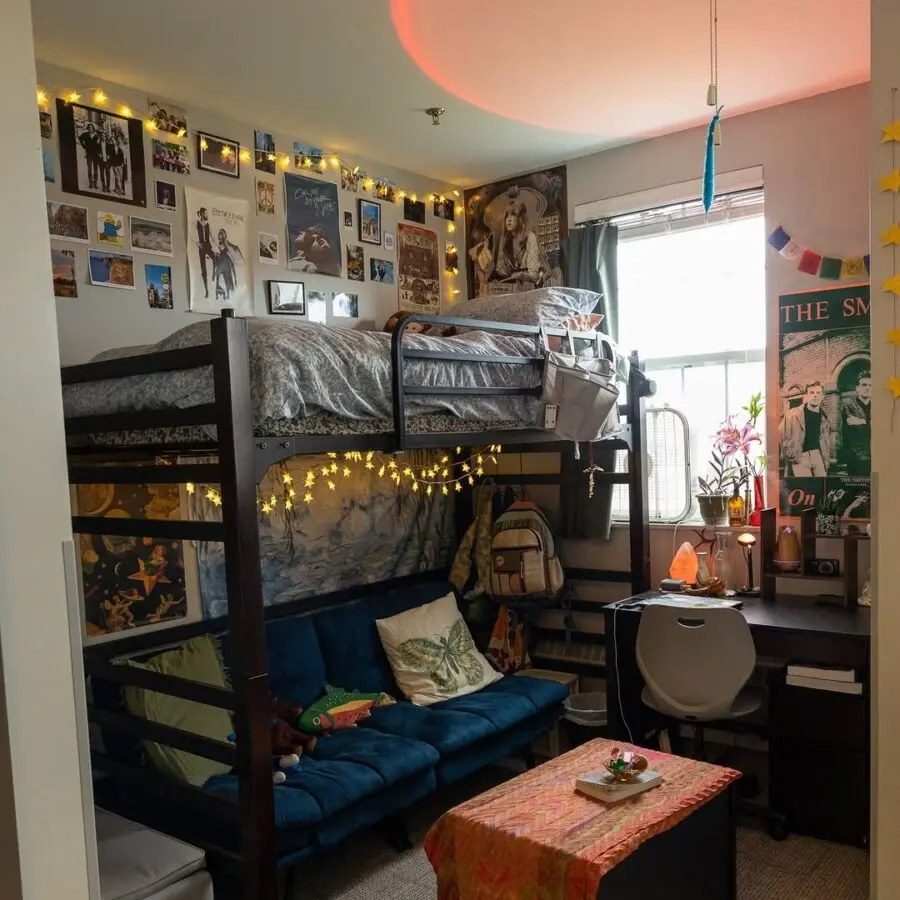 Cozy and Creative Minimalist Dorm Aesthetic