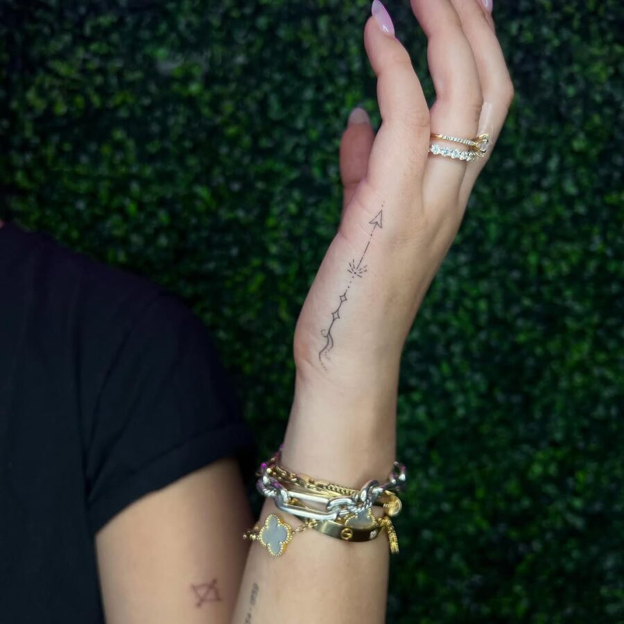 Stylish Minimalist Side Hand Tattoo Inspirations