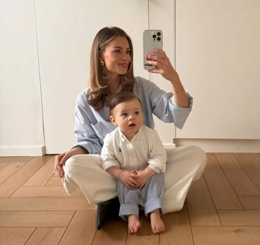 Chic and Comfortable Family Outfit Pairing