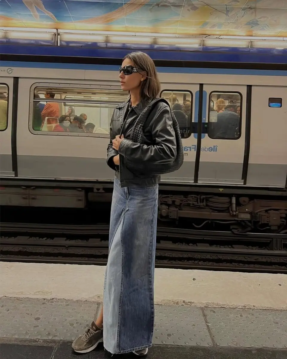 Chic Urban Look with Pencil Skirt Inspiration