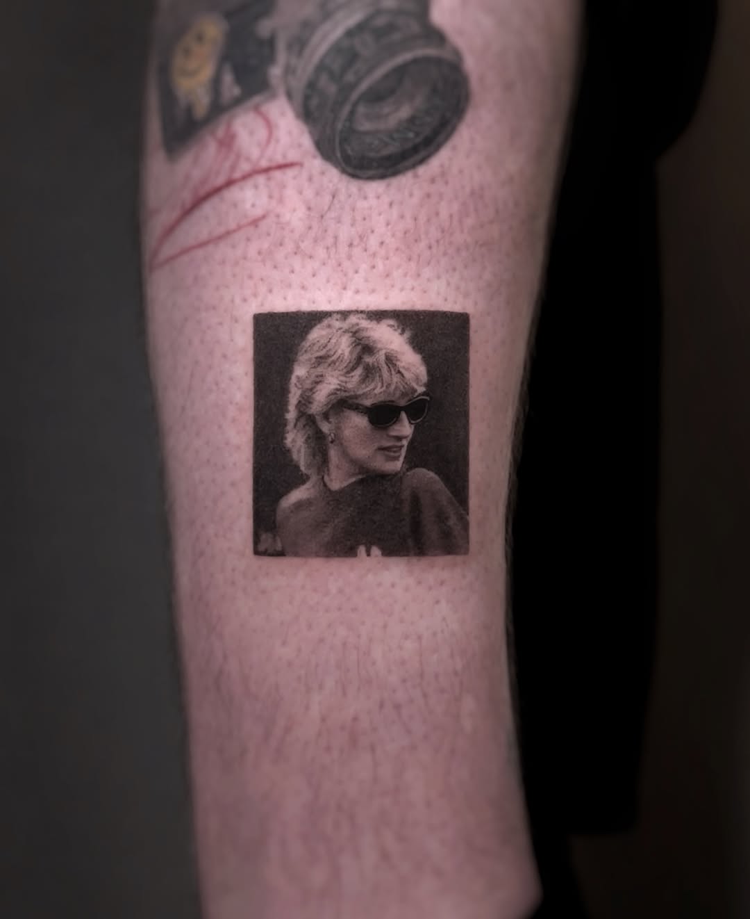 Timeless Portrait in Ink: Iconic Style Captured