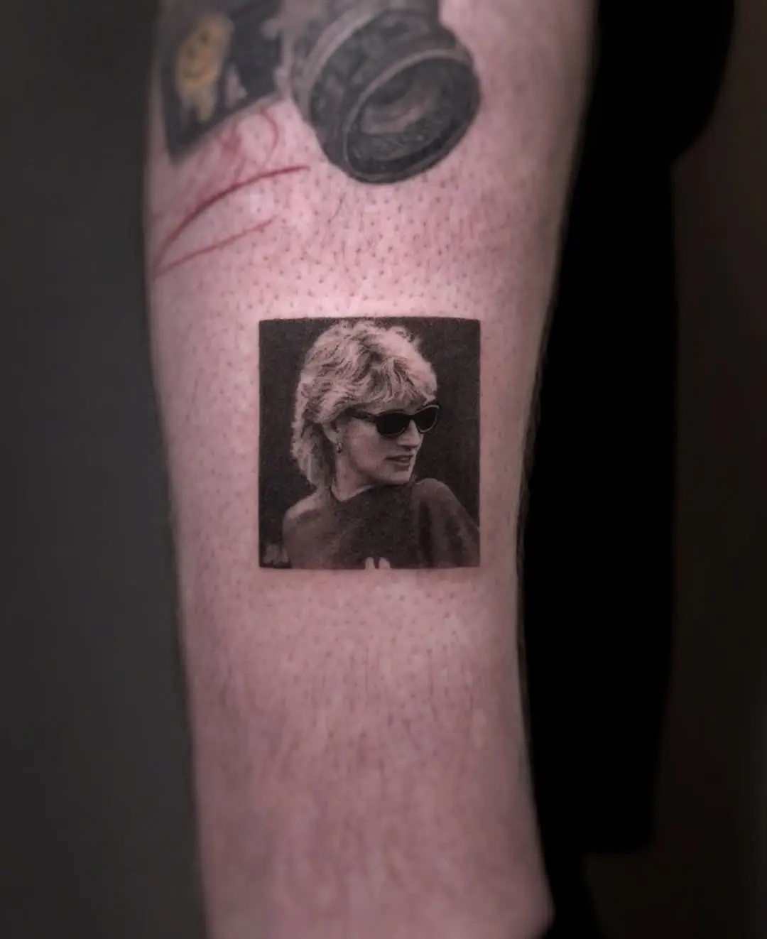 Timeless Portrait in Ink: Iconic Style Captured