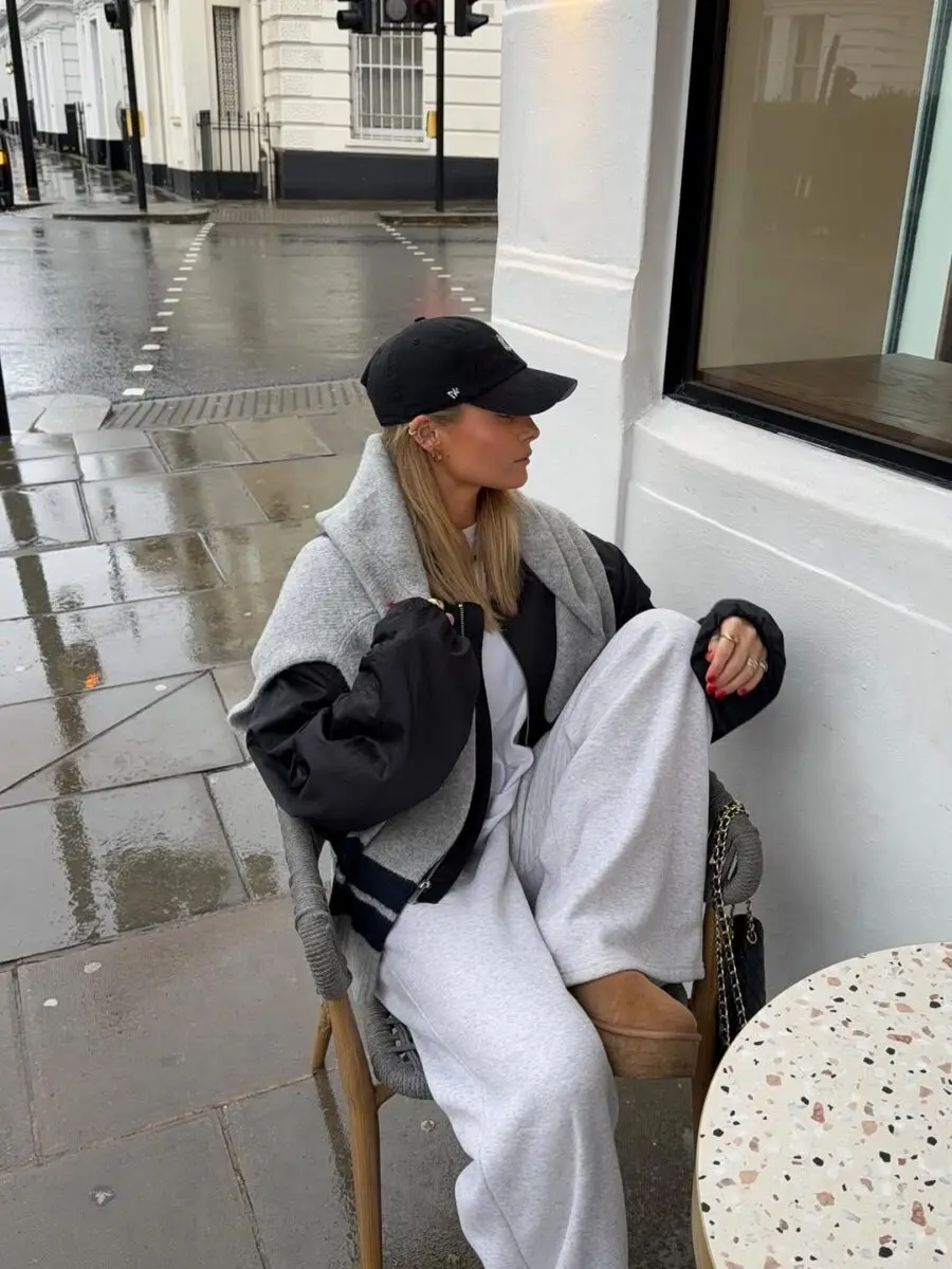 Chic and Cozy Rainy Day Ensemble