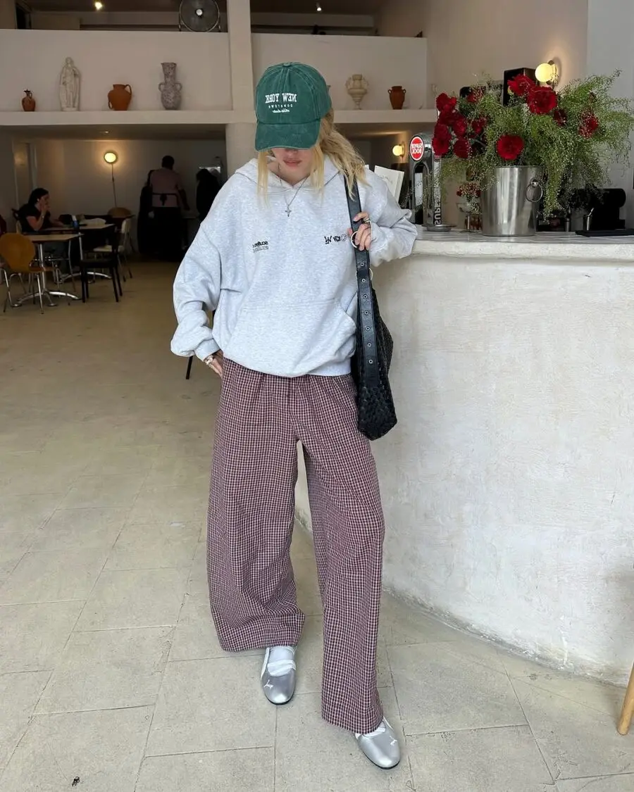 Chic and Cozy Rainy Day Look
