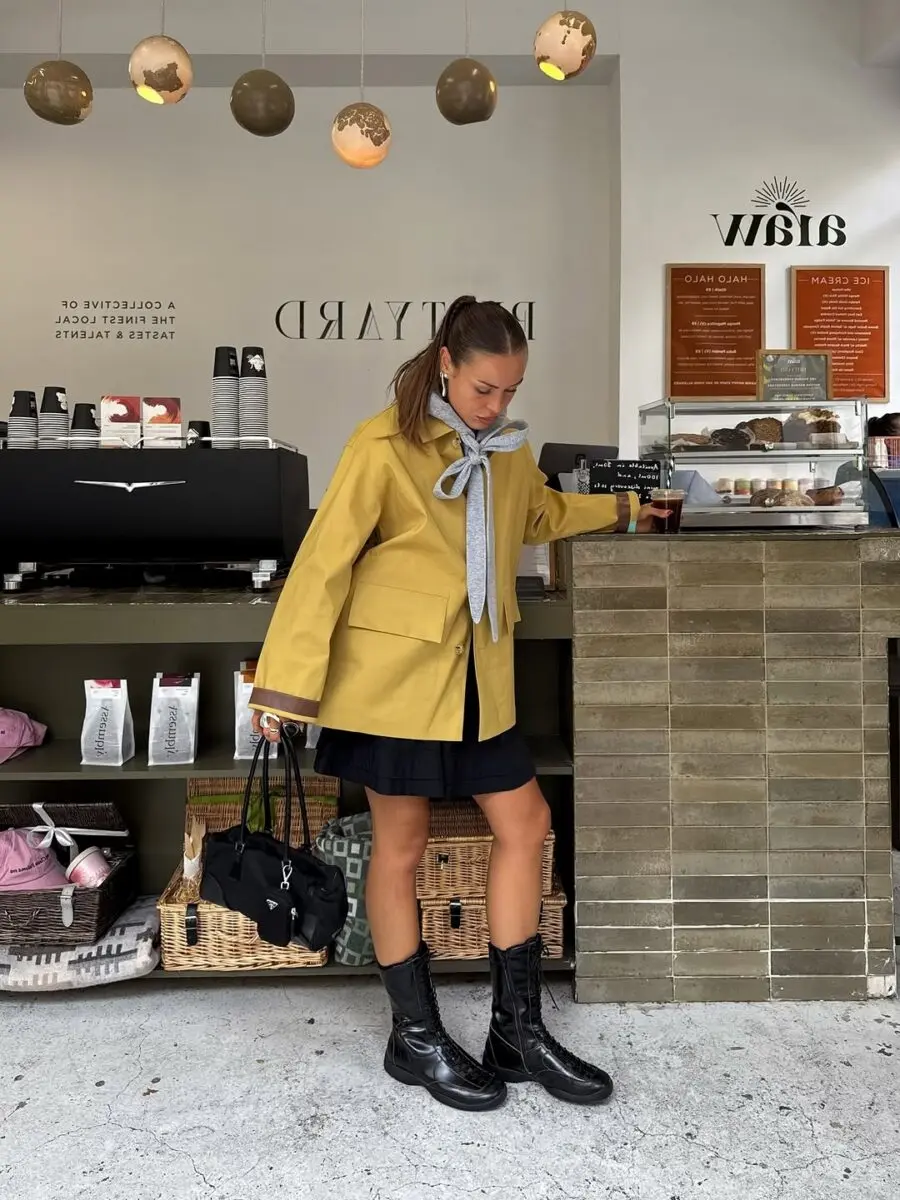 Chic urban style for rainy days