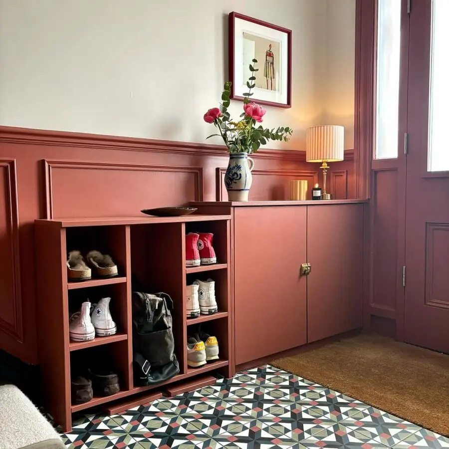 Stylish Entryway Shoe Storage Solution