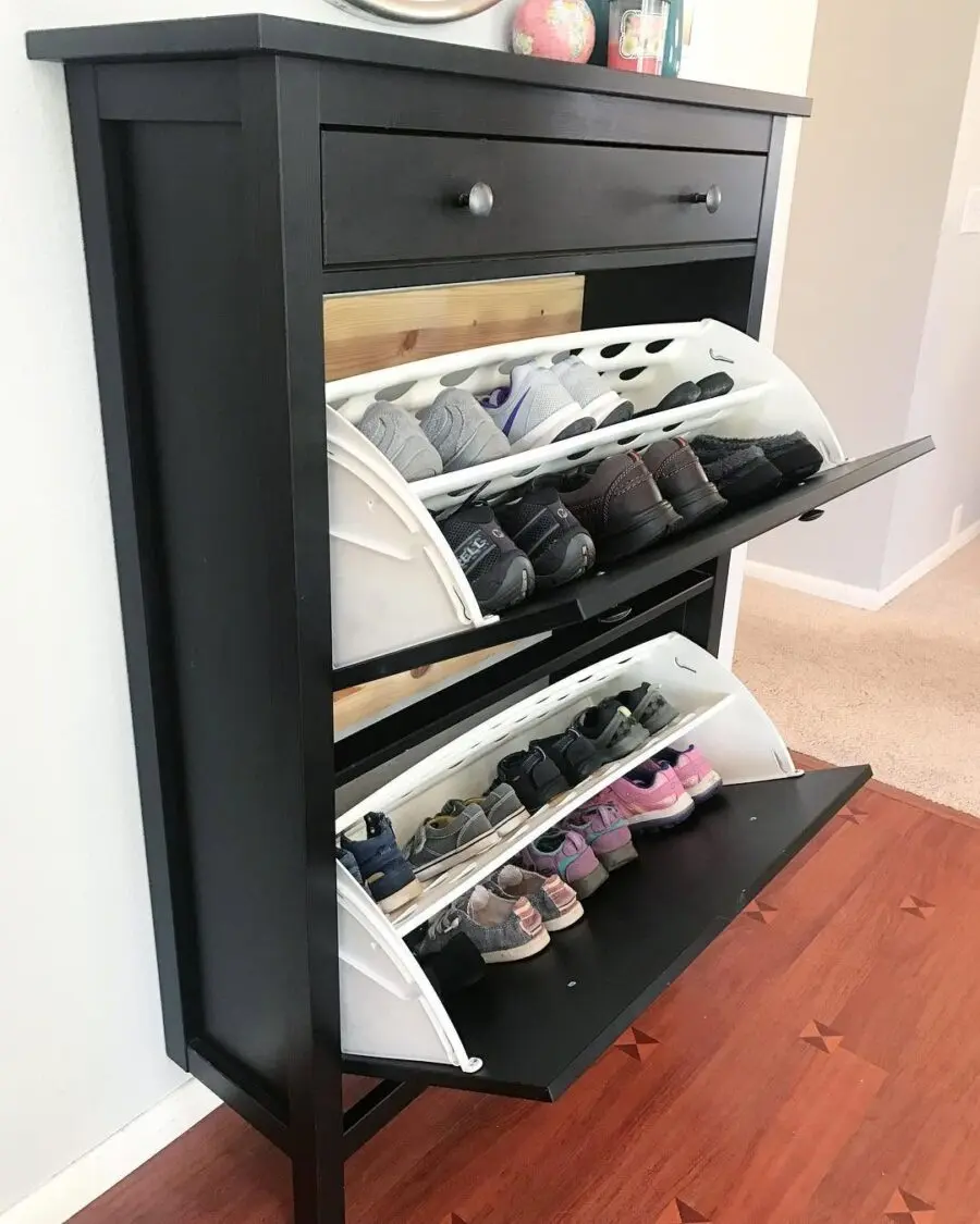 Stylish shoe storage solution for any entryway
