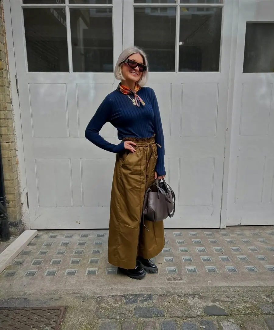 Chic weekend vibes with palazzo pants