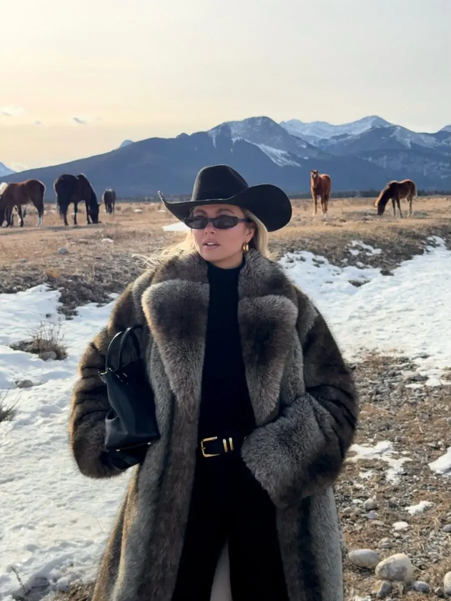 Chic Winter Western Wear for Modern Cowgirls