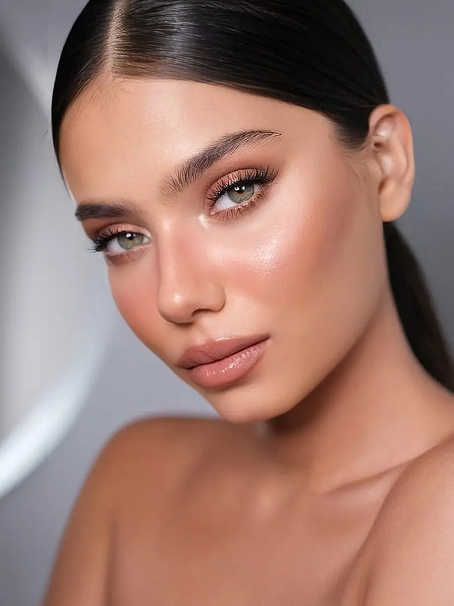 Radiant summer glow with soft, natural hues