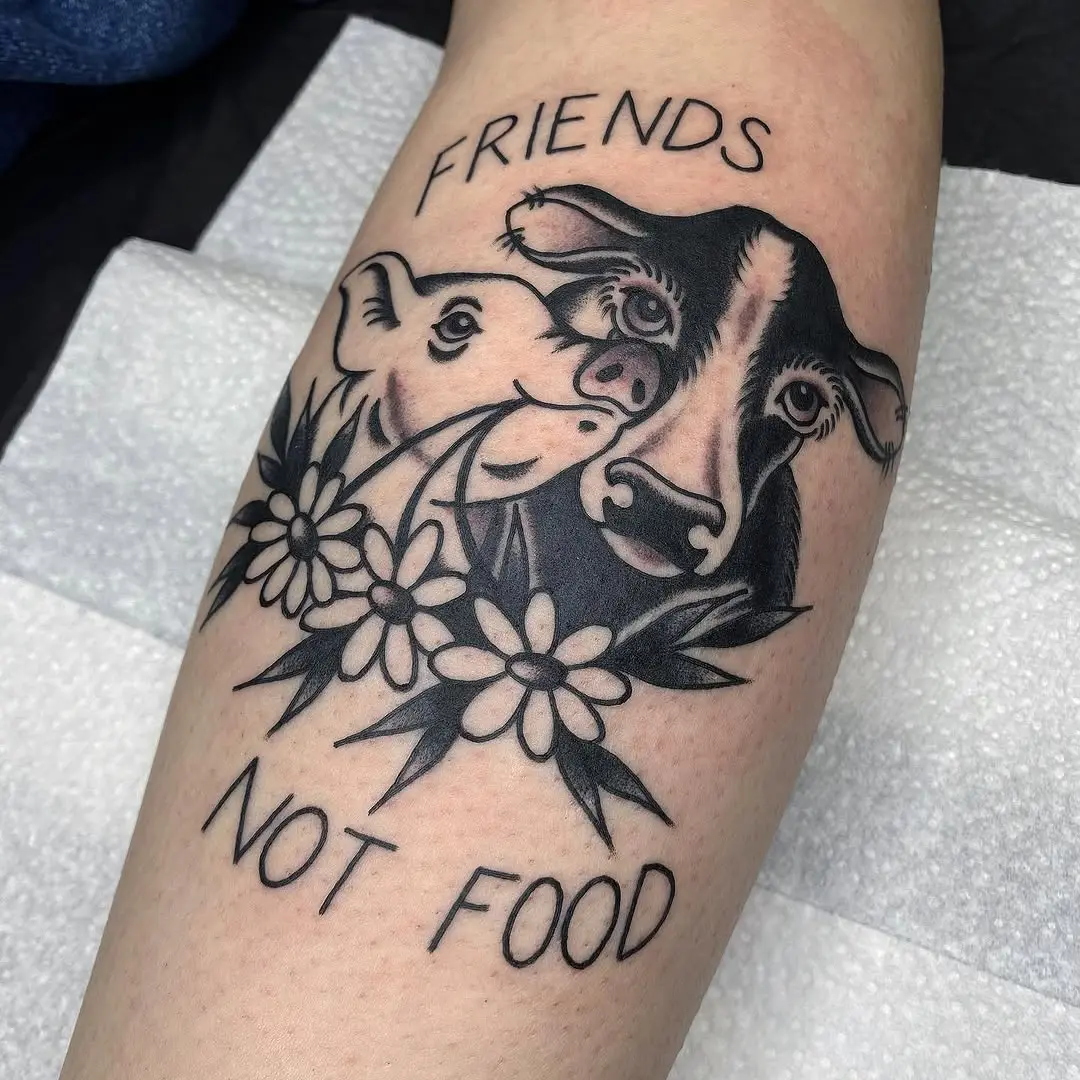 Symbolizing compassion for animals and veganism