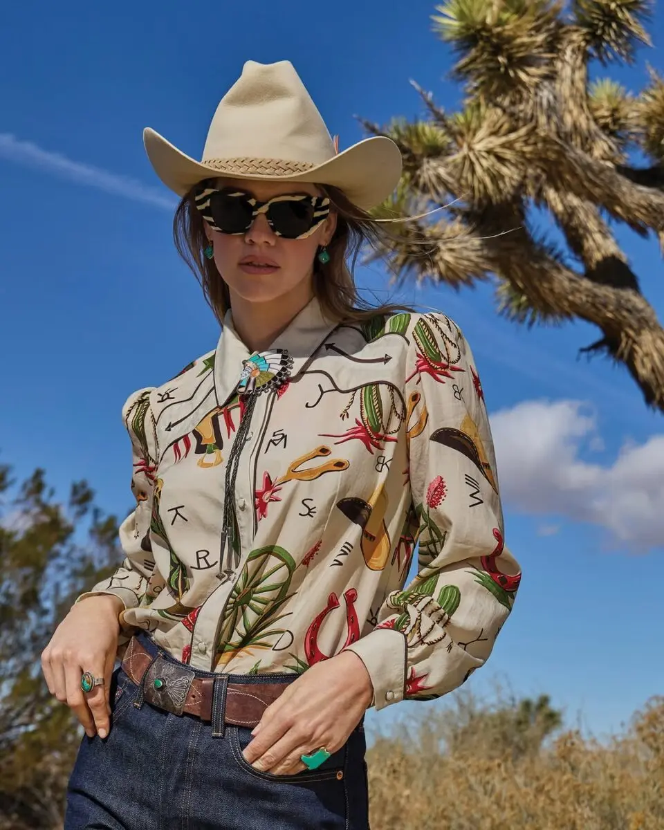 Colorful western classic with a modern twist