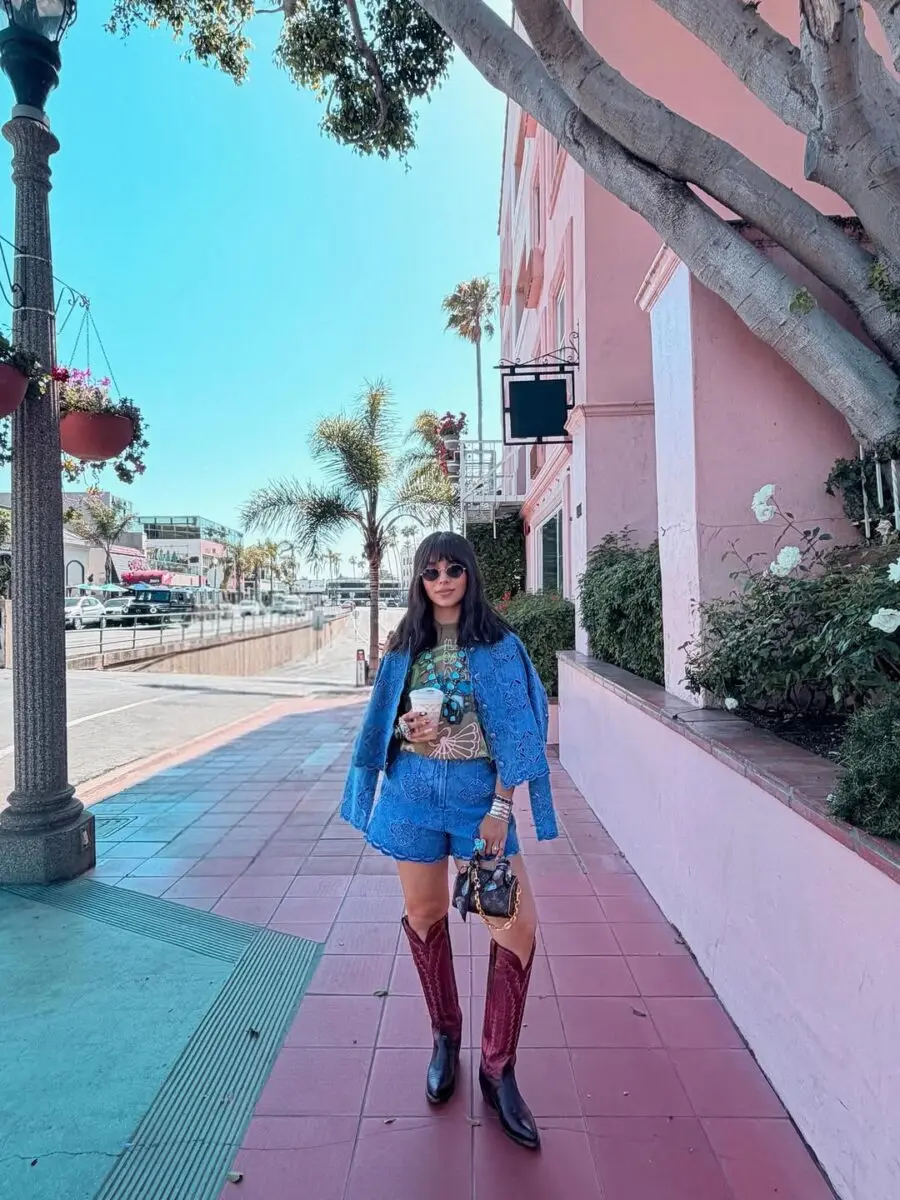 Chic Western Ensemble for Sunny Outings