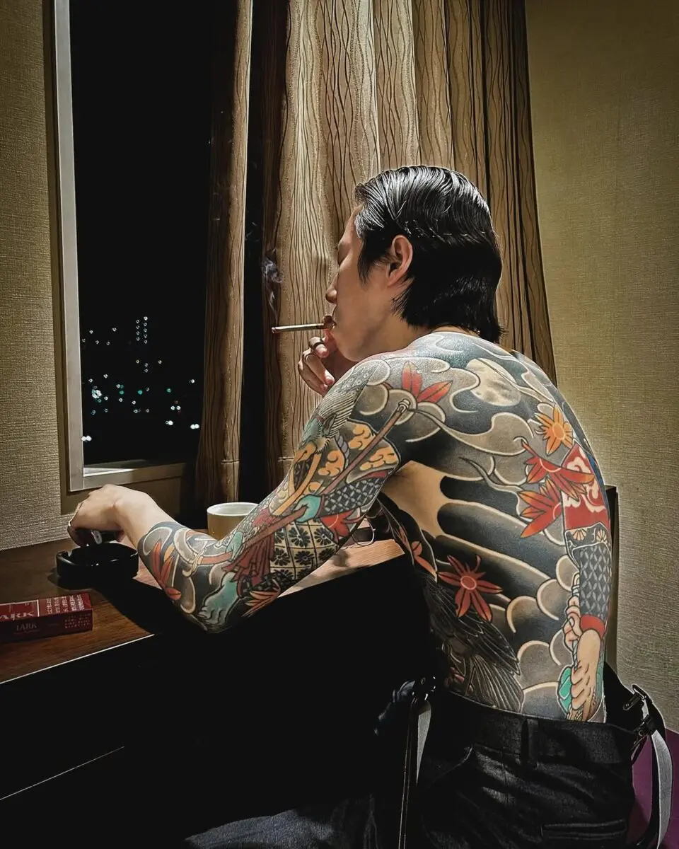 Stunning Yakuza Tattoo Sleeve Artistry