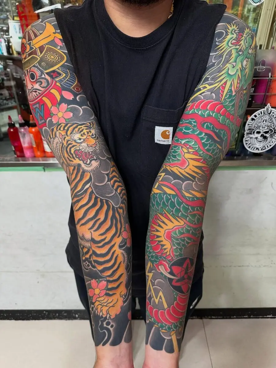 Striking Symbolism in Traditional Yakuza Tattoos