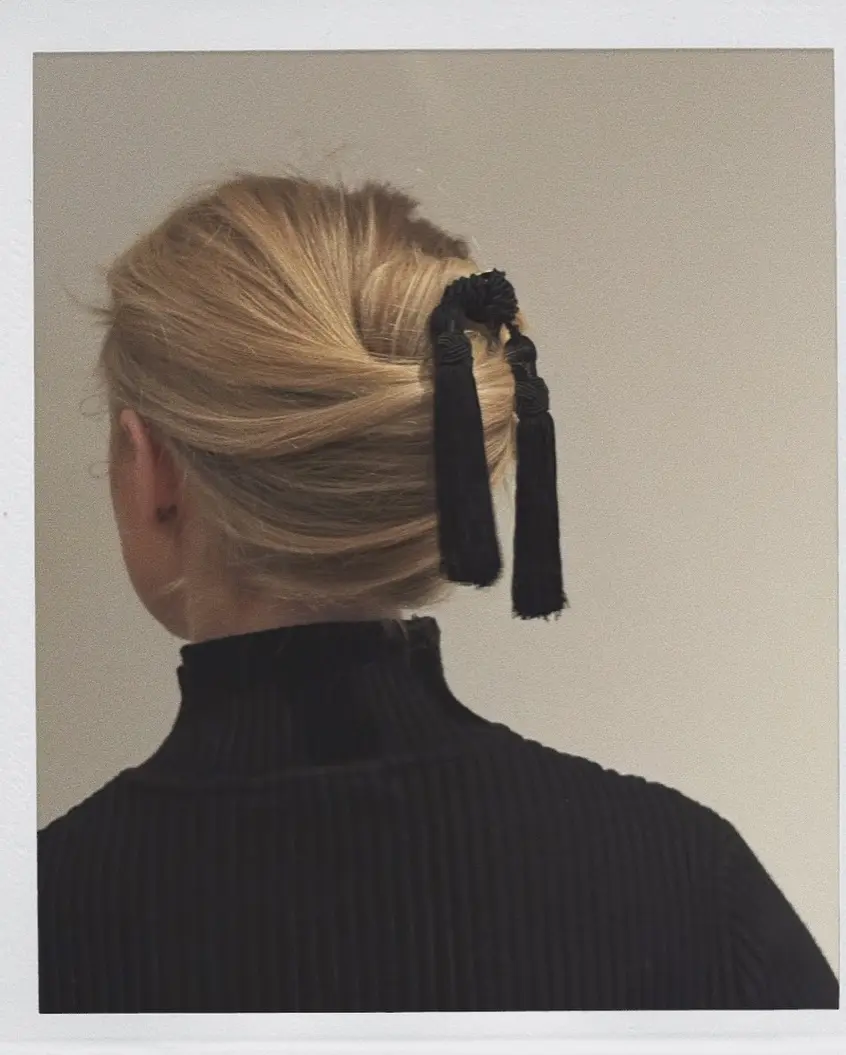 Stylish Sleek Bun with Trendy Scrunchie