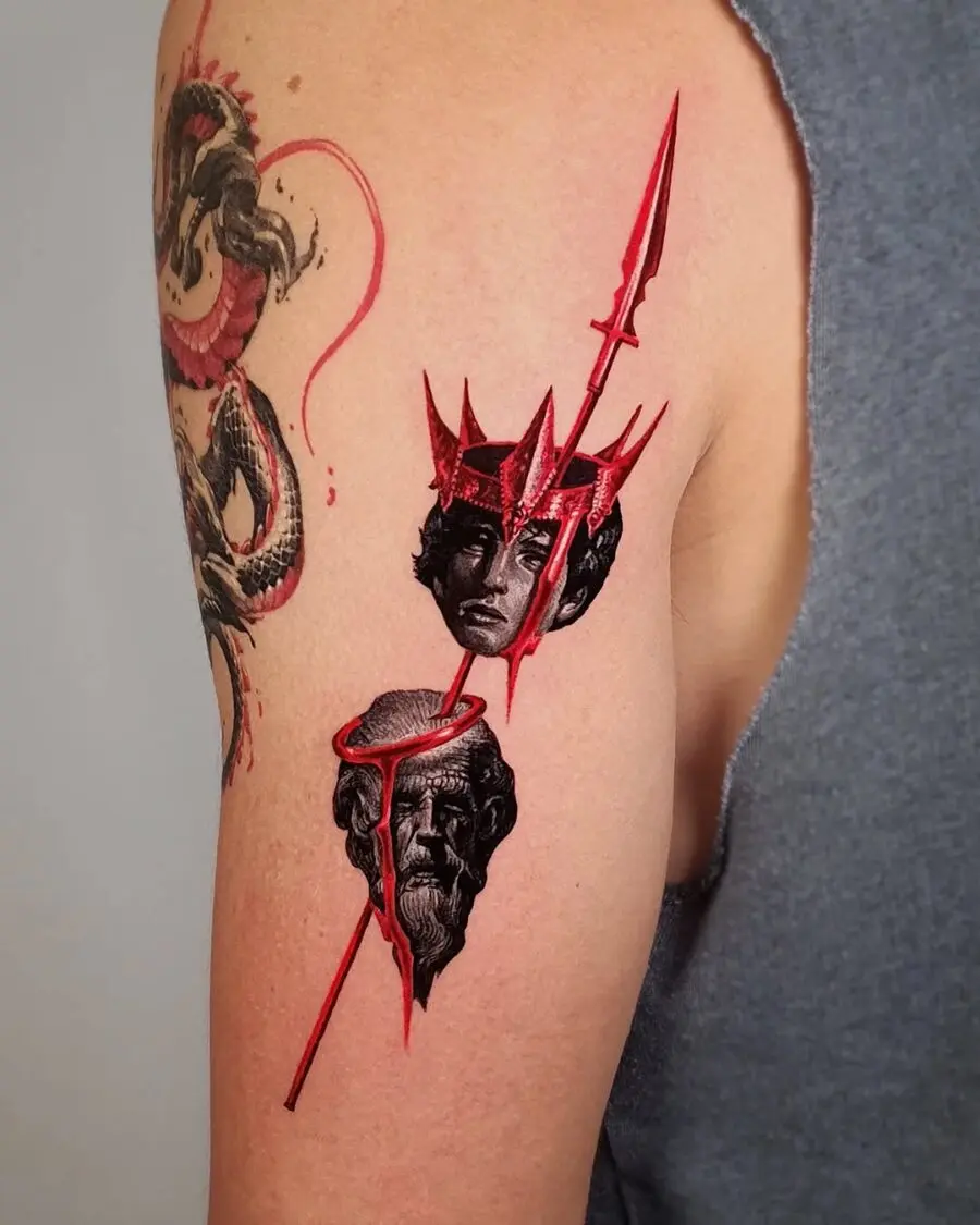 Bold depictions of Greek mythology come alive