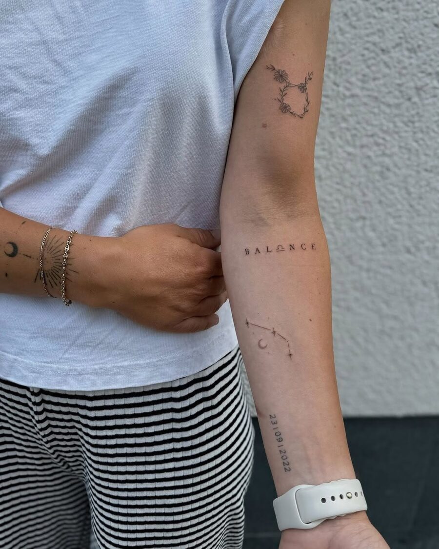Exploring the Beauty of Minimalist Tattoo Fonts