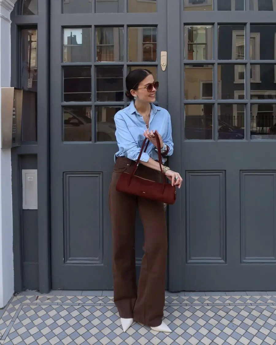 Chic Brown Pants Outfit for Effortless Style