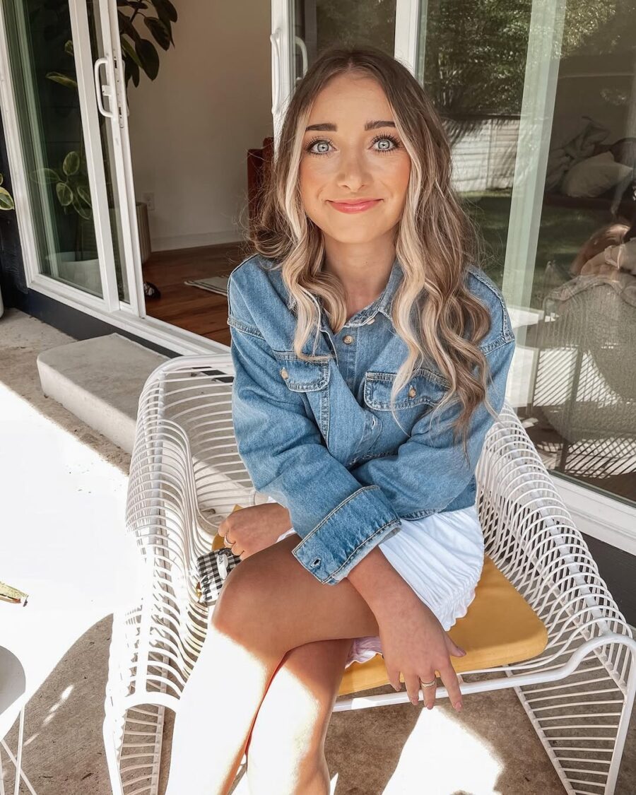 Chic Summer Style with Denim Jacket